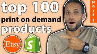 100 Print On Demand Products To Try For Etsy & Shopify Sellers [Part One]