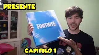 eu ganhei um PRESENTE do FORTNITE !!! (capítulo 1)
