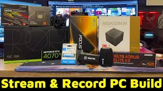 2024 How to Build a PC | Streaming & Recording | Asus Tuff 4070 Ti Super | Helldivers 2 at 4K