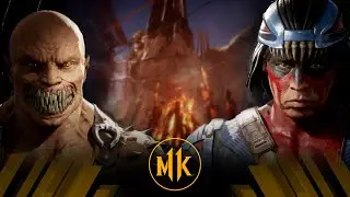 Mortal Kombat 11 - Baraka Vs Nightwolf (Very Hard)