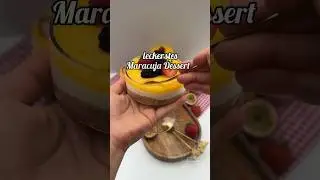 Das leckerste Maracujadessert ganz einfach gemacht #solero #maracuja #dessert