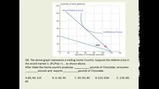 Ricardian model - Practice Exam Questions