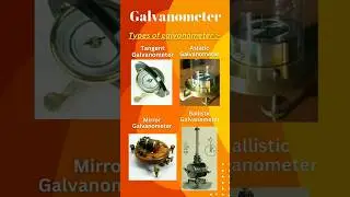 G for Galvanometer ⚛