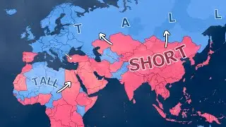 Tall vs Short Countries | HOI4 Timelapse