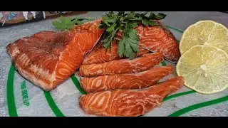Как вкусно засолить красную рыбу дома - Малосольная форель.Разделка рыбы.