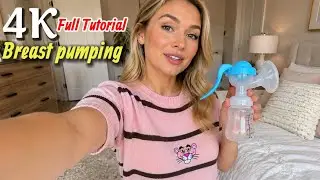[4K] 🩷Stop Wasting Milk! Use Your Manual Breast Pump the Right WayHow to Get More Milk 