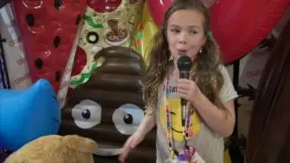 Worlds Biggest Emojis and Pool Floats at Toy Fair 2017 with Kangaroo