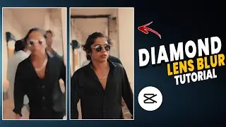Instagram Trending Diamond Blur Effect Video Editing 🔥 | Lens Blur Video Editing