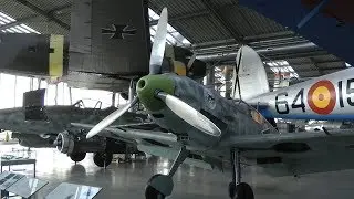 Messerschmitt Bf-109 in der Flugwerft Schleißheim