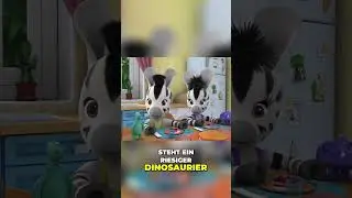 Der unglaubliche riesige Dinosaurier in unserem Garten! | ZEO auf Deutsch 🦓