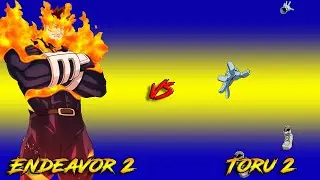 Endeavor 2 vs Toru 2 l My Hero Academia Collectable Card Game