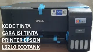 Printer Epson L3210 | Unboxing, Pengisian Tinta | Setup Awal 
