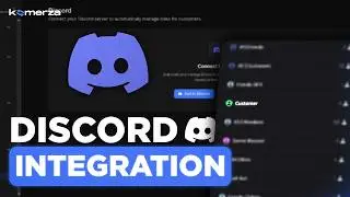 How to integrate Discord to a Komerza store | Komerza Tutorial