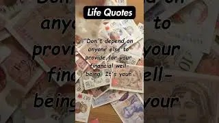 Financial Independence 💯 || Be Independent || Life Quotes || 