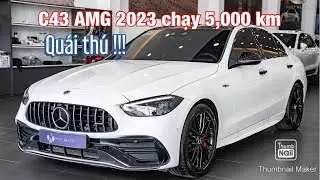 C43 AMG 2023 lướt 5,000 km hàng hiếm tại H3T Auto