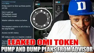 ECOMI OMI TOKEN MCP LEAKED PLANS! THIS PLAN WAS ALLEGEDLY ADVISED BY FIRED ADVISOR TO TRAP INVESTORS