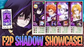 New F2P SHADOW Showcase & Summons! I AM ATOMIC Is Crazy! | Seven Deadly Sins: Grand Cross