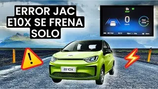 MI JAC E10X SE FRENÓ SOLO ANDANDO: Respuesta de la agencia  ⚡️