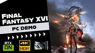 FINAL FANTASY XVI PC DEMO en 4K HDR con Doblaje Latino - Configuraciones ULTRA🔥