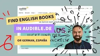 Find English Books on German, España, French Audible with This Trick!