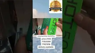 unboxing Infinix Hot 50 pro+