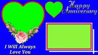 Anniversary Video Green Screen Template