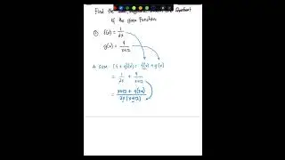 Operations on Functions: SUM