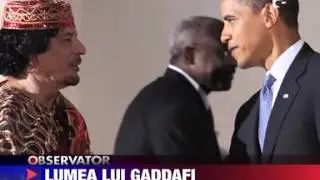 Muammar Gaddafi este unul dintre cei mai excentrici conducatori din lume 22 MARTIE 2