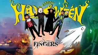 Halloween Fingers Song | Alan and Cheryl World