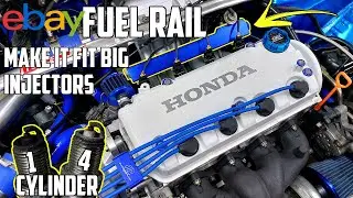 eBay Fuel Rail Install - Dyno Prep Fault Finding | Turbo Honda Civic