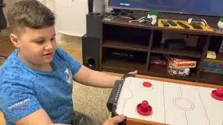 Tabletop air hockey review!
