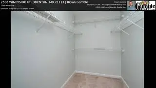 2506 WINDYSIDE CT, ODENTON, MD 21113 | Bryan Gamble