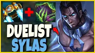 RANK 1 SYLAS WORLD! WIN EVERY 1V1- League of Legends
