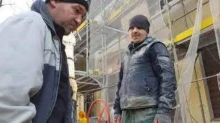 РАБОТА В БЕРЛИНЕ НА ФАСАДЕ