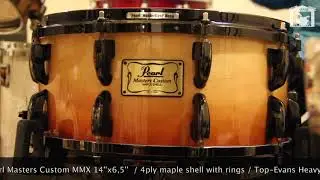 Pearl Masters Custom MMX snare 14
