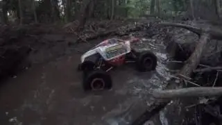 RC Rock Crawler DEEP WATER CROSSING