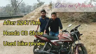 User review of Honda CB Shine after 22477