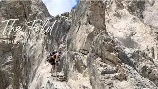 The Fold - 5.8 Trad - Mt. Kidd, Kananaskis, AB - June 2024