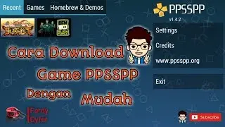 Tutorial Cara Download Game PPSSPP | Tutor Android #11