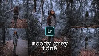 Tutorial edit foto selebgram terbaru 2020 | tutorial Lightroom | Lightroom tutorial moody grey tone