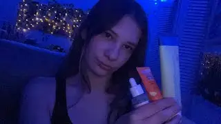 ASMR doing my skincare ft-Good Molecules