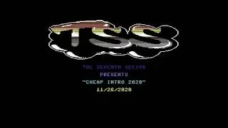 C64 Crack Intro: 2020 The Seventh Sector Cheap Intro 2020