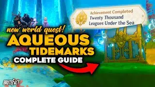 Aqueous Tidemarks | Twenty Thousand Leagues Under the Sea Achievement | Genshin Impact 4.0 Fontaine