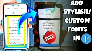 How to add Custom fonts in Pixellab I How to add stylish font in Pixellab I pixellab font download