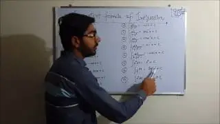 class 12 maths integration formulas very important