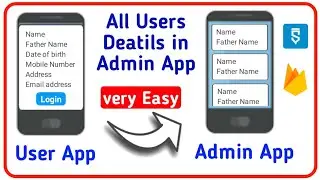 How to get all user login details in admin app in sketchware pro