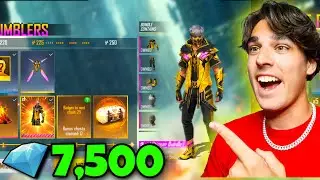 Buying The WHOLE Bumble Rumblers Elite Pass - Free Fire English Gameplay