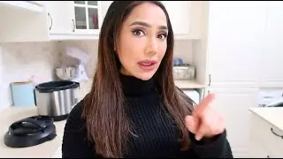 VLOG 28 - Our Arab slash Indian slash Italian cooking day | Amena