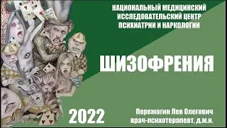 Шизофрения. Видео большой лекции, прочитанной приемным родителям Подмосковья.