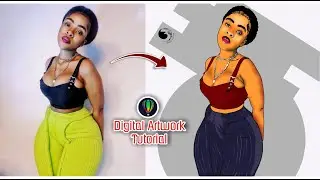 Fast Cartooning Digital Sketch | CorelDraw Graphics Suite